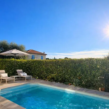 Private Pool House , 10min Cannes Le Cannet